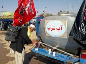 گندزدایی گسترده آب در مرز شلمچه برای تأمین سلامت زائران