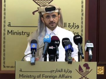 موضع گیری سخنگوی وزارت خارجه قطر درباره آتش بس غزه