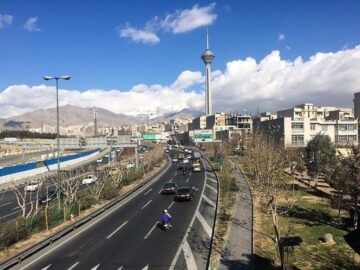 کیفیت هوای تهران قابل قبول است