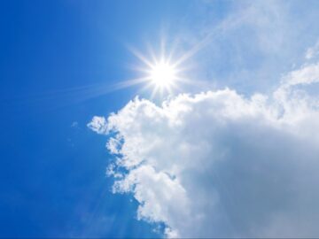 آسمانی آفتابی و تداوم گرما در یزد