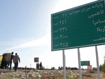 «مهران» مرز انتخابی بیش از ۵۰ درصد از زائران یزدی اربعین