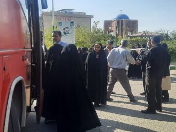 اعزام کاروان ۶ هزار نفره اربعین از اسلامشهر به سوی کربلای معلی