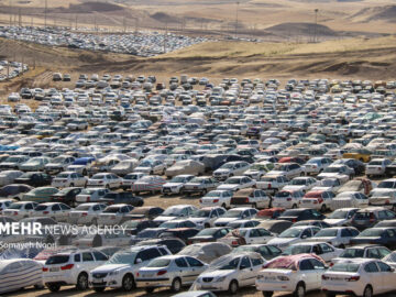 وضعیت پارکینگ‌ها در پایانه مرزی خسروی