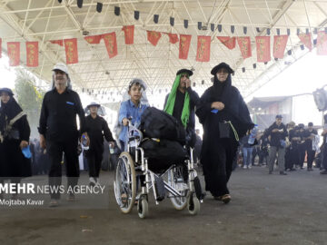 گزارش میدانی خبرنگار مهر از وضعیت تردد در مرز مهران