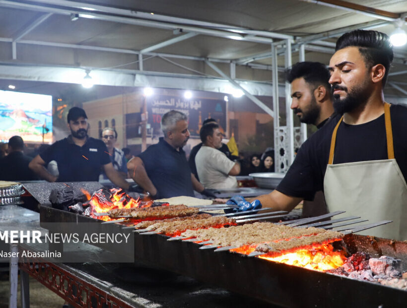 نظارت بهداشتی بر مواکب‌ مسیر پیاده روی جاماندگان اربعین در شادگان