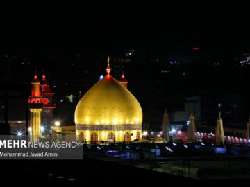 حال و هوای حرم مطهر امام علی (ع) در آستانه اربعین حسینی