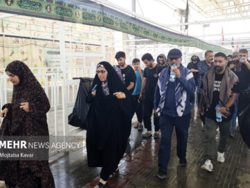 وضعیت تردد در مرز مهران طی شامگاه سه شنبه