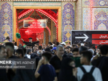 زائرین اربعین حسینی در نجف اشرف