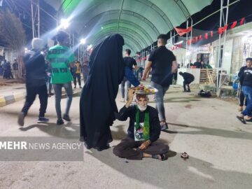 وضعیت تردد در مرز چذابه؛ عصر دوشنبه۲۰ مرداد