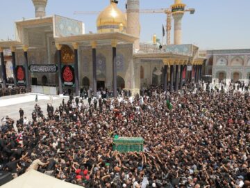 روایت خبرنگار مهر از حضور زائران حسینی در کاظمین