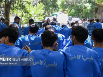 جمع‌آوری ۵۳ نفر معتاد متجاهر در شهرستان علی‌آبادکتول