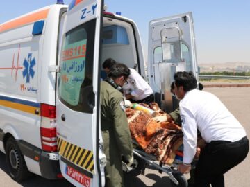 حال مصدومان حادثه تصادف زائران در عراق مساعد است