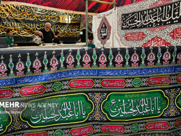 برپایی ۶ موکب بزرگ اسکان در اطراف حرم مطهر ویژه دهه آخر ماه صفر