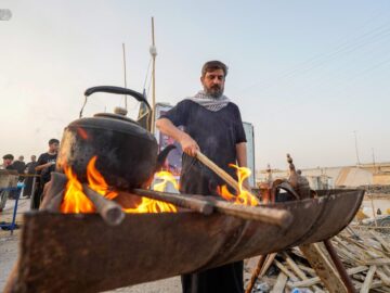 خدمت بی‌وقفه در مسیر عشق؛ هلال احمر کردستان در آماده‌باش برای زائران