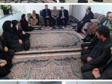 دلجویی معاون سازمان محیط زیست از خانواده‌های جان‌باختگان حادثه آبیدر