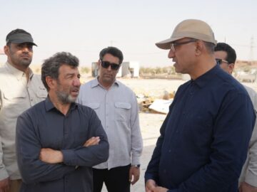 بازدید استاندار کرمانشاه از آماده‌سازی قصرشیرین برای میزبانی از زائران