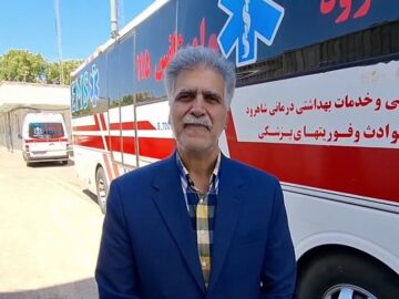 اعزام ۲ آمبولانس از شاهرود به مرز مهران