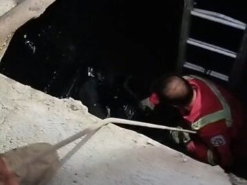 سقوط مرگبار نگهبان به داخل مخزن قیر در کارخانه آسفالت قروه