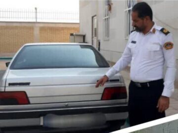 توقیف خودرو در بوشهر با ۵۸۰ میلیون ریال خلافی