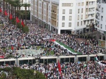 حقوقدانان مراکشی در همبستگی با غزه «اعتصاب غذا» کردند