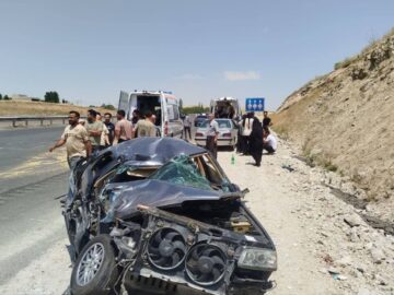 یک کشته و چهار مصدوم درسانحه رانندگی در سردشت