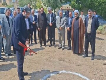 عملیات اجرایی طرح‌های عمرانی حوزه قضایی در مهاباد آغاز شد