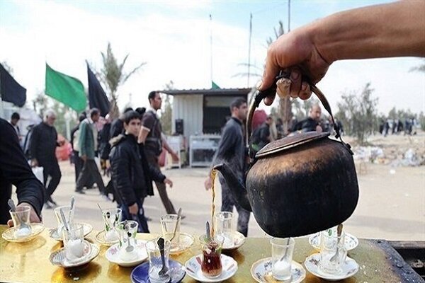 خدمات دهی موکب‌های شهرستان دشتی به زائران خارجی