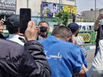 جیب بر مسافران اتوبوس بی آر تی پایتخت دستگیر شد