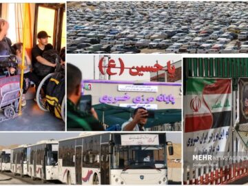 دروازه کربلا دوباره جان گرفت؛ خسروی در خدمت زائران اربعین