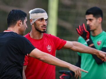 بازگشت مهاجم مصدوم پرسپولیس با چهره متفاوت؛ تکذیب یک اخراجی + عکس