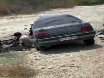 تصادف بین خودروی پژو و سایپا در سیریک ۳ مصدوم و یک کشته بر جای گذاشت