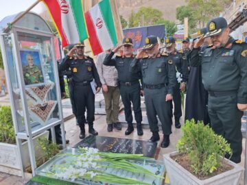تجدید میثاق جانشین فرماندهی انتظامی کشور با آرمان های شهید سلیمانی