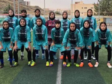 حضور تیم فوتبال بانوان کردستان در لیگ نوجوانان باشگاه‌های کشور