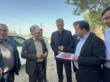 معاون وزیر راه از اراضی نصرآباد گرگان بازدید کرد
