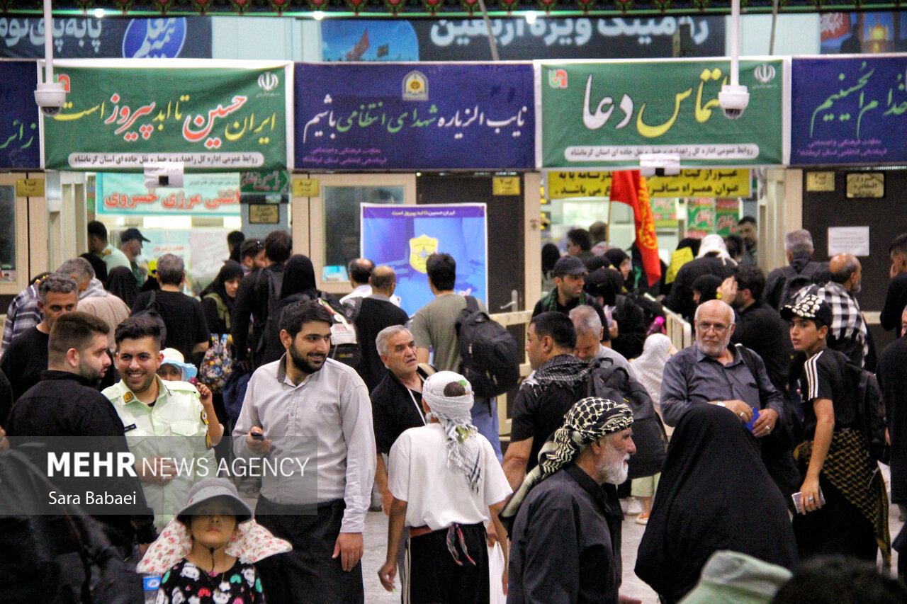 کارنامه درخشان مرز خسروی در اربعین۱۴۰۴؛ بدون گره‌ترافیکی وبحران درمانی