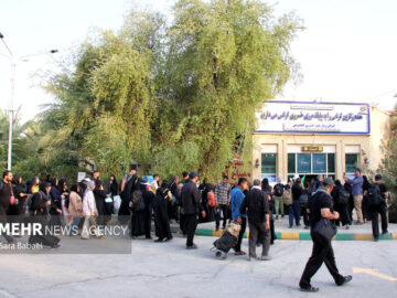تردد روان زائران اربعین از مرز خسروی؛ بعد از ظهر یکشنبه ۱۹ مرداد