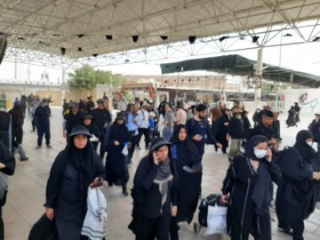 تردد از مرز مهران به یک میلیون و ۱۸۰ هزار نفر رسید