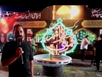 خدمت رسانی موکب باب الحوائج به زائران حسینی