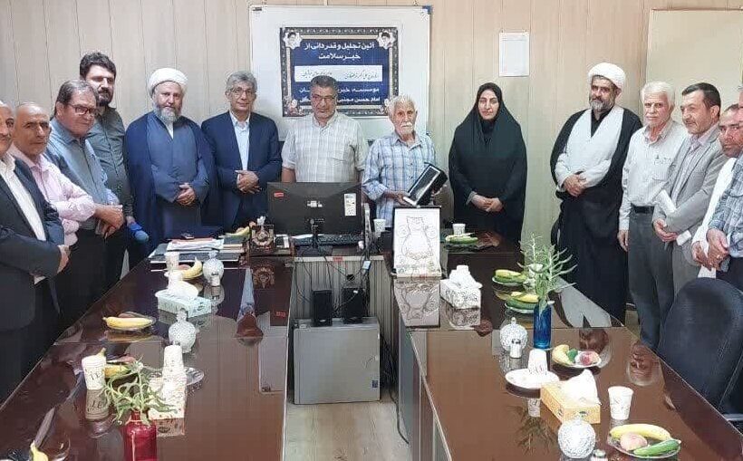 زوج آران وبیدگلی تمام دارایی خودرا به بیمارستان امام حسن (ع) اهداکردند