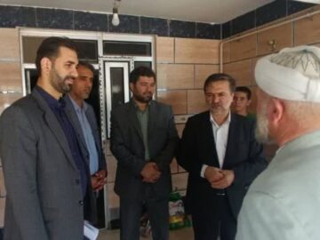 حضور معاون استاندار گلستان در کنار خانواده داغ‌دیده حادثه انفجار گاز