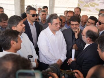 بازدید استاندار آذربایجان‌غربی از پروژه بیمارستان ۳۵۰تختخوابی میاندوآب