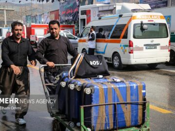 فعالیت ۳۳ موکب در مریوان و مرز باشماق
