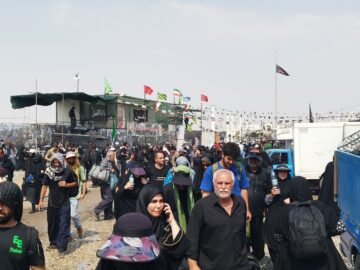 تردد ۶۳ درصد کل زوار اربعین حسینی امسال از مرز مهران