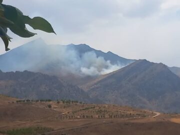 آتش‌سوزی در مراتع دالانکوه سمیرم مهار شد