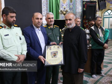 گزارش خبرنگار مهر از اربعین شهدای اقتدار در ورامین