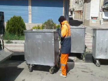 آغاز عملیات تنظیف، رفت و روب و شستشوی معابر به صورت شبانه در کرمانشاه