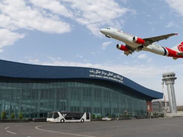 وقوع آتش‌سوزی در فرودگاه رشت تکذیب شد