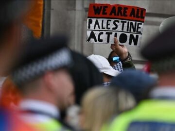 بازداشت ۱۵۰ شهروند انگلیسی در حمایت از غزه و فلسطین