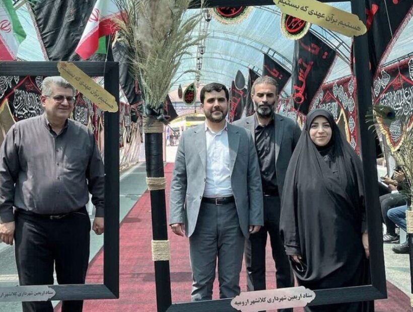 موکب «کتاب حسینی» در مرز تمرچین بستری برای ترویج فرهنگ عاشورایی است