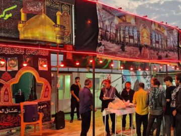 فعال شدن موکب اربعین در روستاهای عالی حسینی و میر احمد